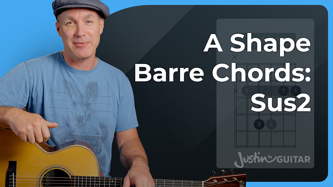 Barre Chords (Part 2 - Shapes) - Guitar Noise