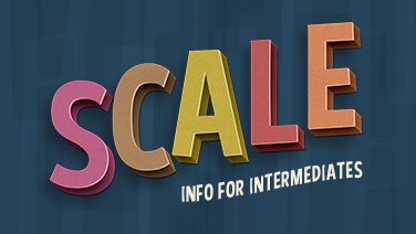 Scale Info for Intermediates