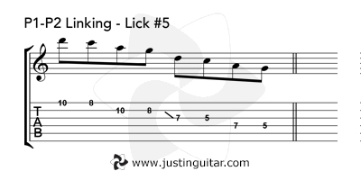 blues shuffle licks