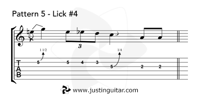 justin blues licks